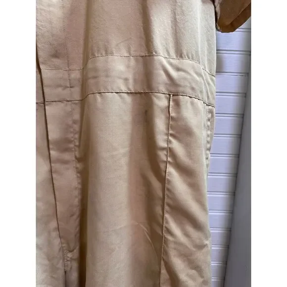 Vintage lightweight khaki coveralls size 3x - Picture 4 of 12
